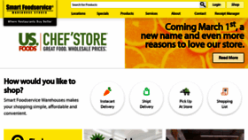 What Smartfoodservice.com website looked like in 2021 (3 years ago)