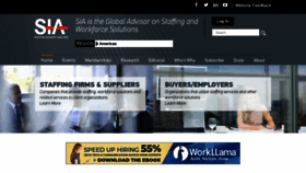 What Staffingindustry.com website looked like in 2021 (3 years ago)
