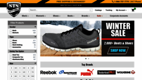 What Steel-toe-shoes.com website looked like in 2021 (3 years ago)