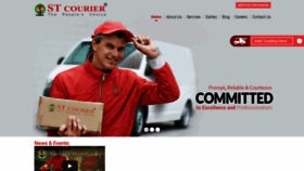 What Stcourier.com website looked like in 2021 (3 years ago)