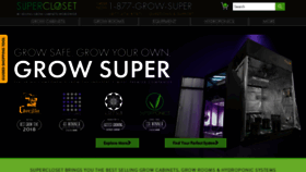 What Supercloset.com website looked like in 2021 (3 years ago)