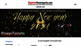 What Superiorpowersports.com website looked like in 2021 (3 years ago)