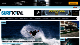 What Surftotal.com website looked like in 2021 (3 years ago)