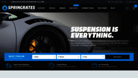 What Springrates.com website looked like in 2021 (5 years ago)