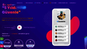 What Sosyalevin.com website looked like in 2021 (4 years ago)