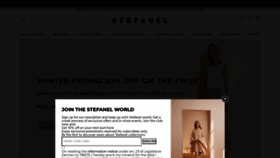 What Stefanel.com website looked like in 2021 (3 years ago)