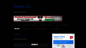 What Socks24.org website looked like in 2021 (3 years ago)