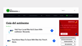 What Serautonomo.net website looked like in 2021 (3 years ago)
