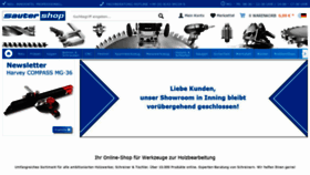 What Sautershop.de website looked like in 2021 (3 years ago)