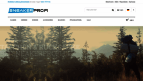What Sneakerprofi.de website looked like in 2021 (3 years ago)