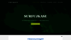 What Surfujkase.pl website looked like in 2021 (3 years ago)