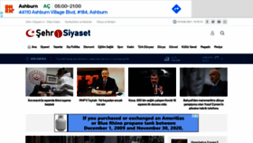 What Sehrisiyaset.com website looked like in 2021 (3 years ago)