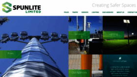What Spunlite.co.nz website looked like in 2021 (3 years ago)