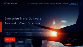 What Software.travel website looked like in 2021 (3 years ago)