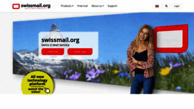 What Secure.swissmail.org website looked like in 2021 (3 years ago)