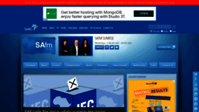 What Safm.co.za website looked like in 2021 (3 years ago)