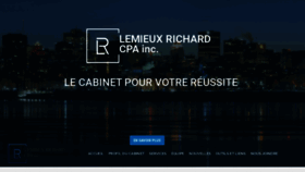 What Srichardcpa.ca website looked like in 2021 (3 years ago)