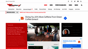 What Suarasurabaya.net website looked like in 2021 (3 years ago)