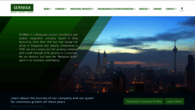 What Sermax.my website looked like in 2021 (3 years ago)