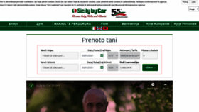 What Sicilybycar.al website looked like in 2021 (3 years ago)