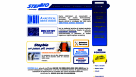 What Stepbio.it website looked like in 2021 (3 years ago)