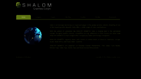 What Shalomgranites.com website looked like in 2021 (3 years ago)