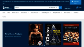 What Shop.chess.co.uk website looked like in 2021 (5 years ago)