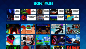 What Sonsaur.com website looked like in 2021 (3 years ago)