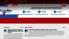 What Supplychainindonesia.com website looked like in 2021 (3 years ago)