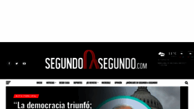 What Segundoasegundo.com website looked like in 2021 (3 years ago)