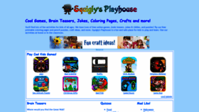 What Squiglysplayhouse.com website looked like in 2021 (3 years ago)