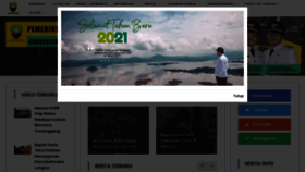 What Sumedangkab.go.id website looked like in 2021 (3 years ago)