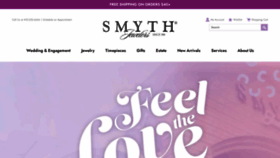 What Smythjewelers.com website looked like in 2021 (3 years ago)
