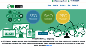 What Seosagacity.com website looked like in 2021 (5 years ago)