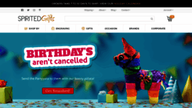 What Spiritedgifts.com website looked like in 2021 (3 years ago)