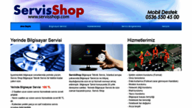 What Servisshop.com website looked like in 2021 (3 years ago)