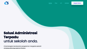 What Sekolahan.id website looked like in 2021 (3 years ago)