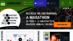 What Seosamba.com website looked like in 2021 (3 years ago)