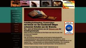 What Schaedlingsbekaempfung-kammerjaeger.notdienstanzeiger.de website looked like in 2021 (3 years ago)