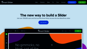 What Smartslider3.com website looked like in 2021 (3 years ago)