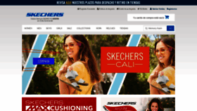 What Skechers.cl website looked like in 2021 (3 years ago)