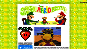 What Suppermariobroth.com website looked like in 2021 (3 years ago)