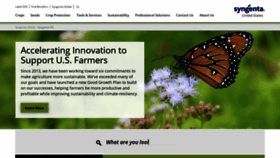 What Syngenta-us.com website looked like in 2021 (3 years ago)