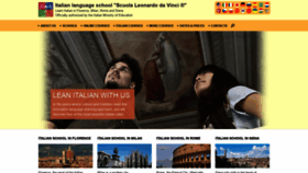 What Scuolaleonardo.com website looked like in 2021 (3 years ago)
