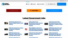 What Sarkarijobnews.com website looked like in 2021 (3 years ago)