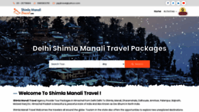 What Shimlamanalitravel.com website looked like in 2021 (3 years ago)