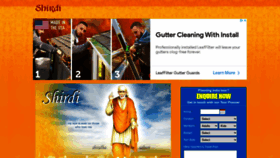 What Shirdi.org.uk website looked like in 2021 (3 years ago)