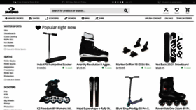 What Skatepro.com website looked like in 2021 (3 years ago)