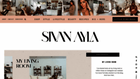 What Sivanayla.com website looked like in 2021 (3 years ago)