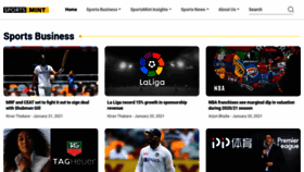 What Sportsmintmedia.com website looked like in 2021 (3 years ago)